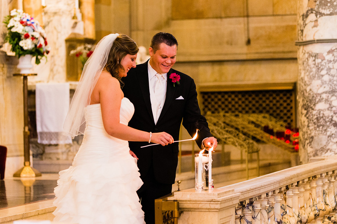 A Wedding at the Basilica of the Immaculate Conception