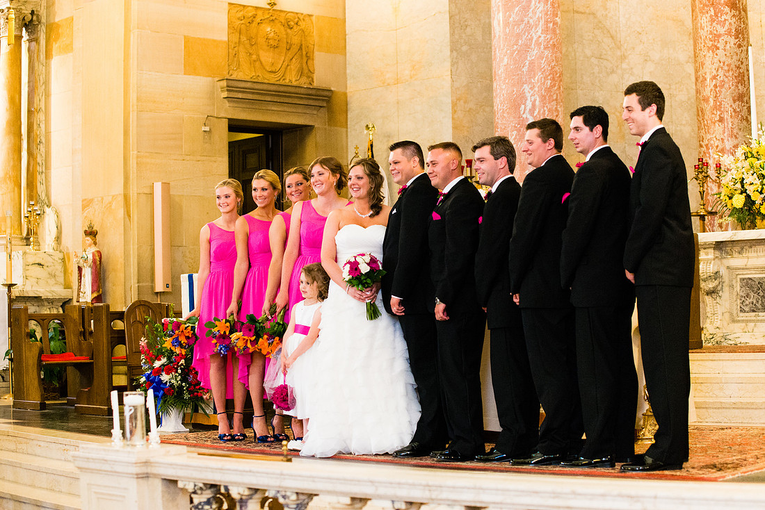 A Wedding at the Basilica of the Immaculate Conception