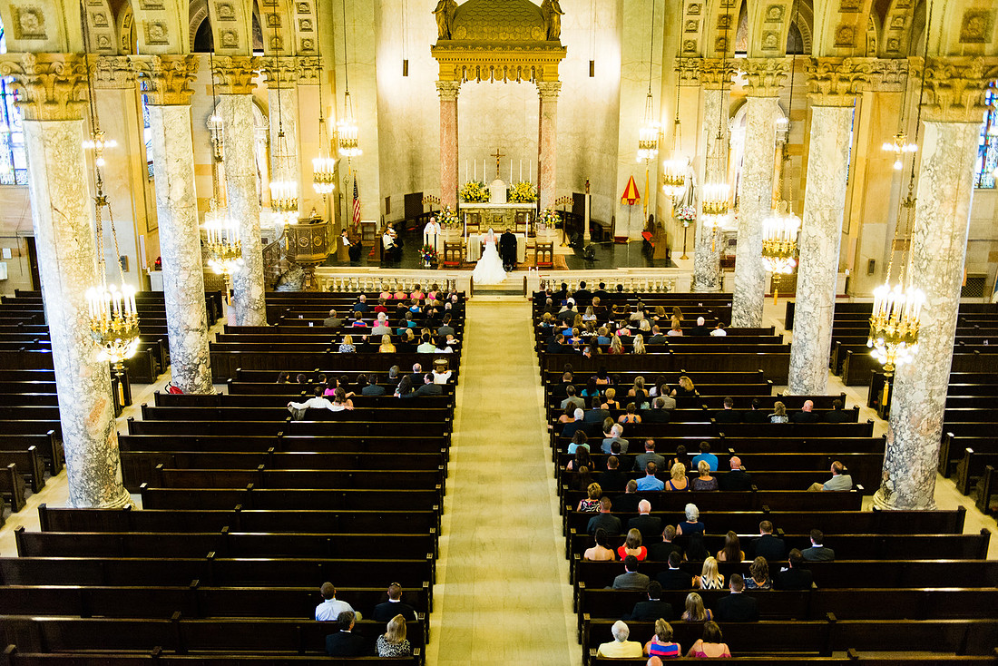A Wedding at the Basilica of the Immaculate Conception