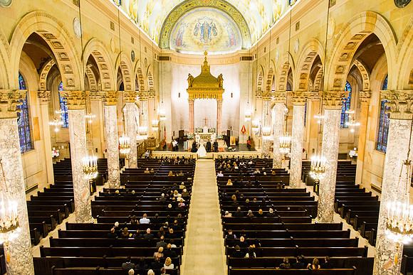 A Wedding at the Basilica of the Immaculate Conception