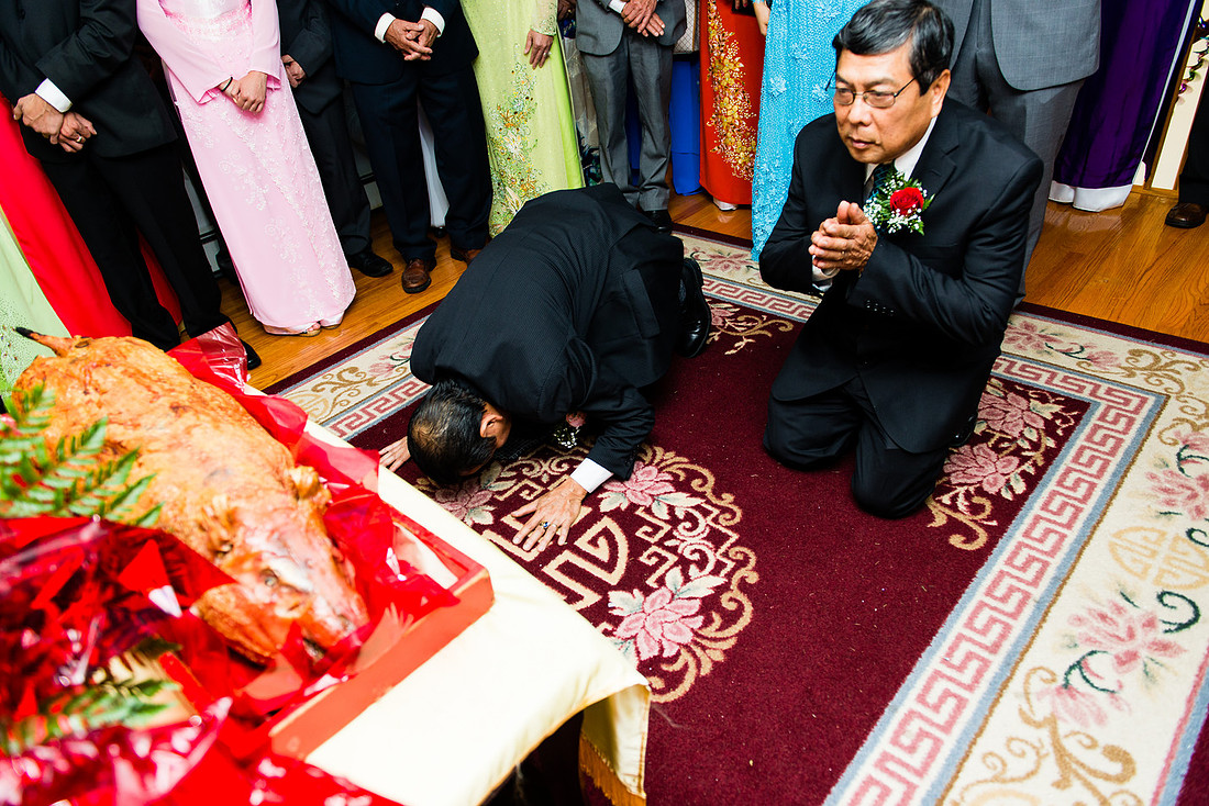 Vietnamese Engagement Ceremony (Dam Hoi)